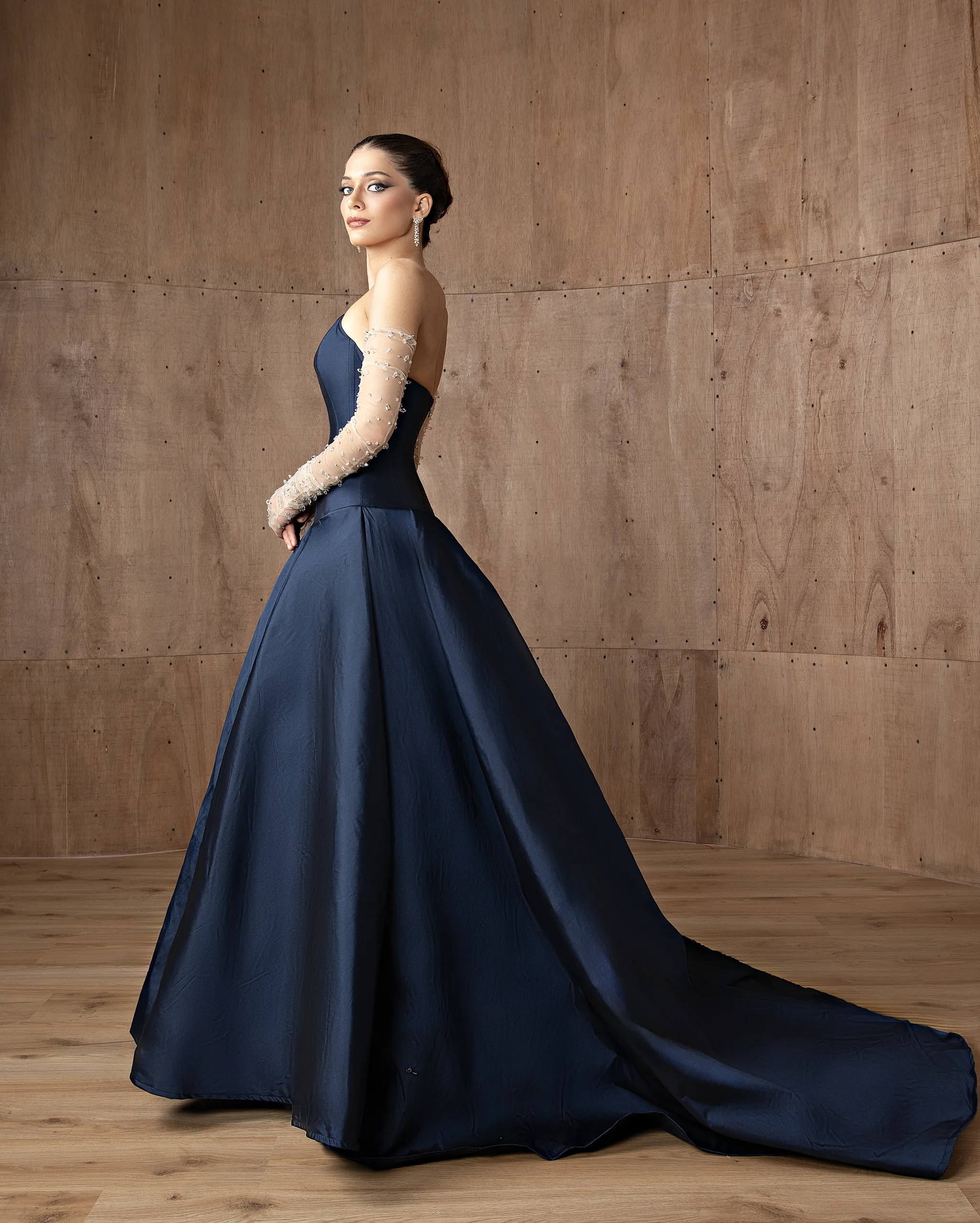 Pleated Ballgown - Image 3