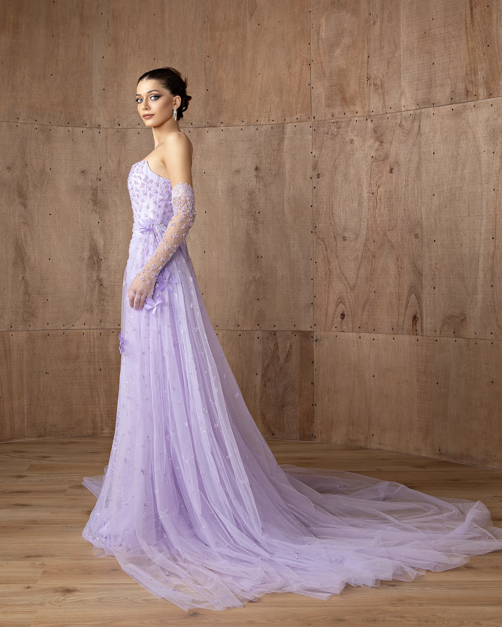 Beaded Corset Gown - Image 3