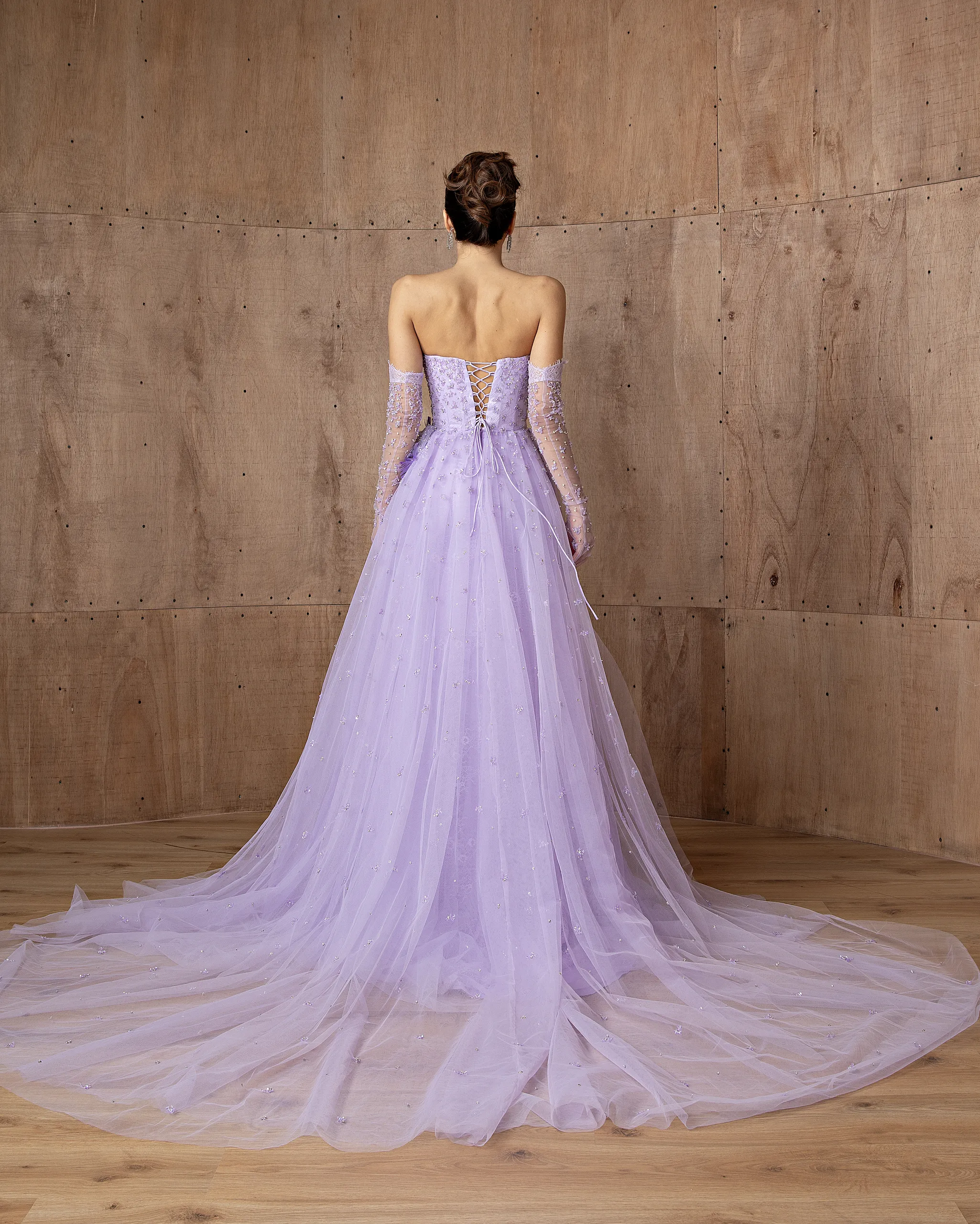 Beaded Corset Gown - Image 2