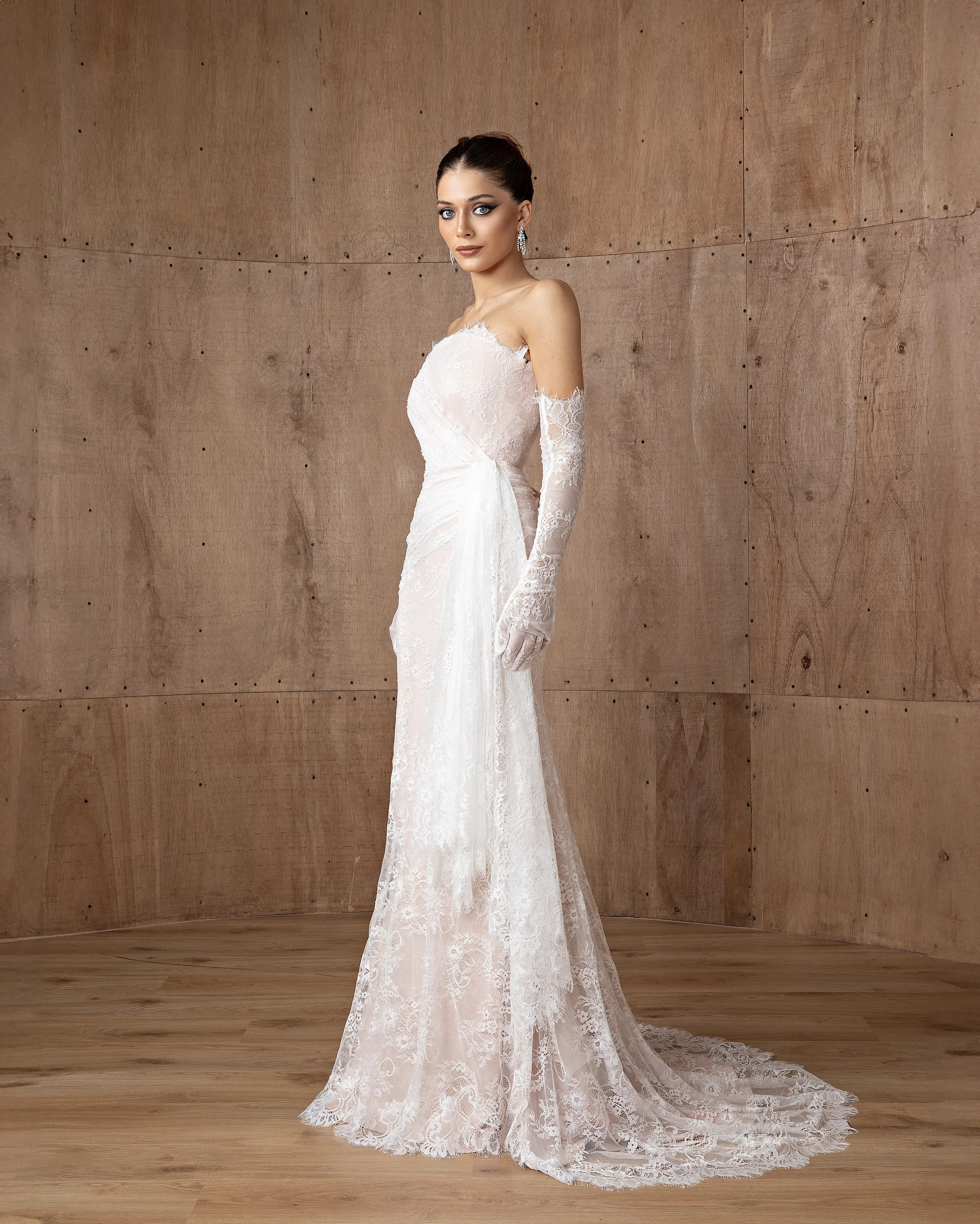 Lace Scallop Gown - Image 3