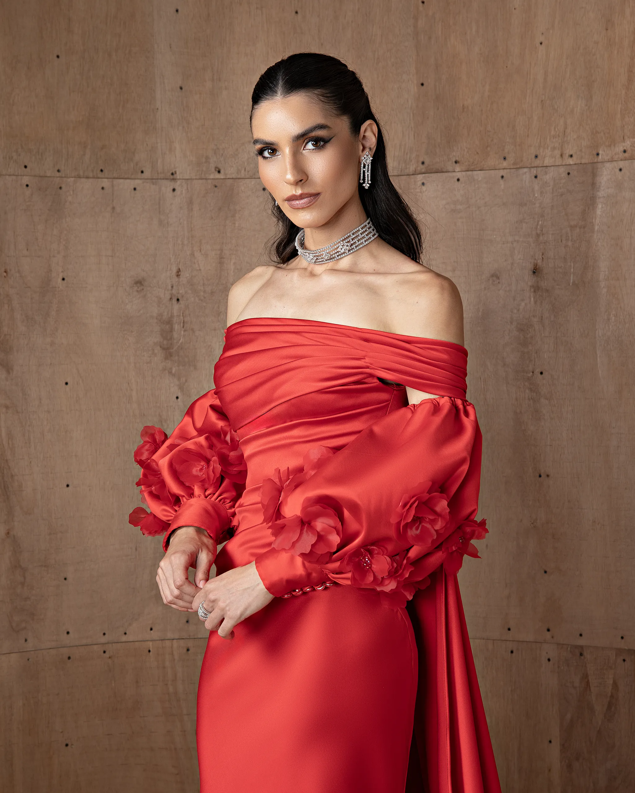 Floral Puff Gown - Image 4