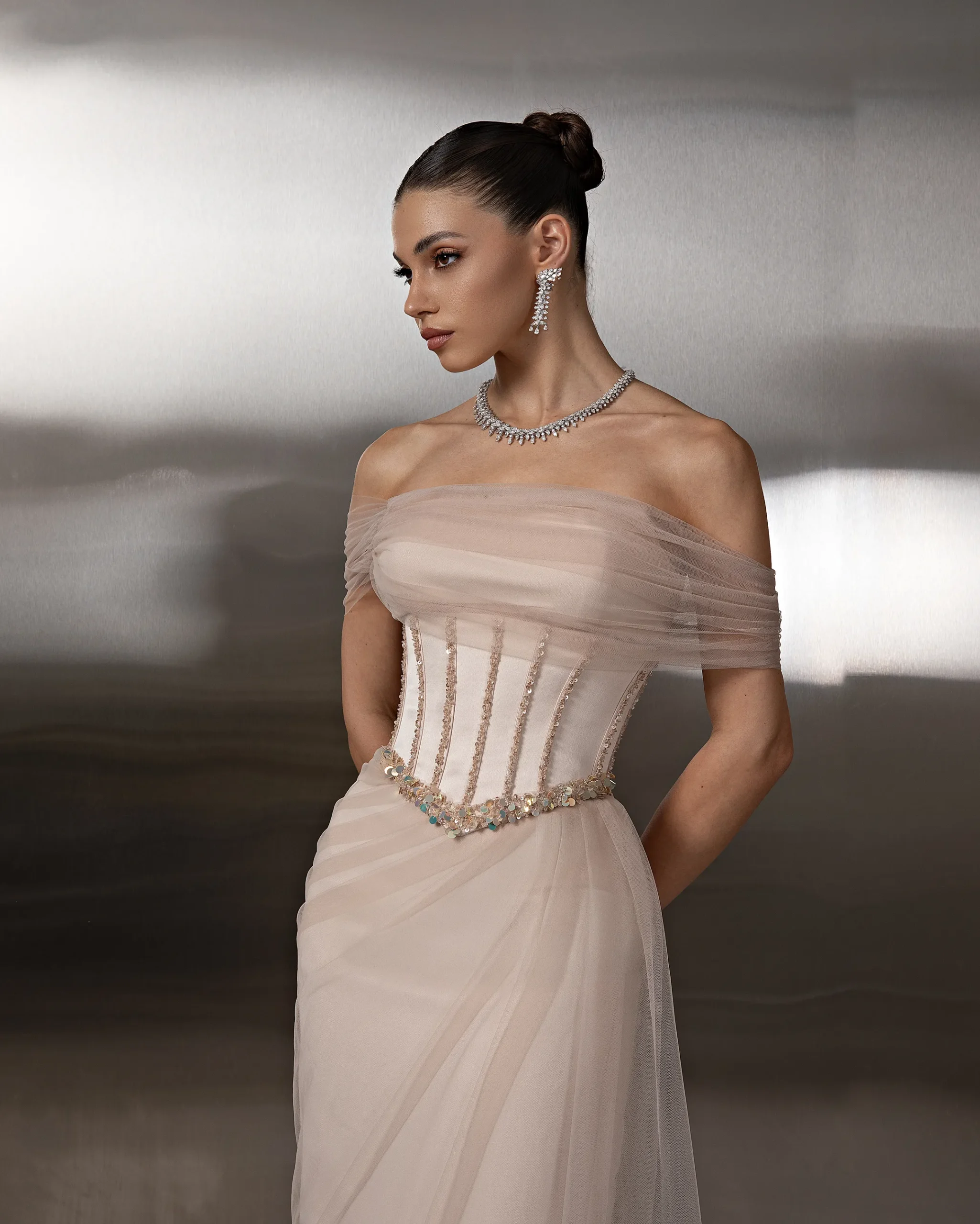 Embellished Corset Gown - Image 4